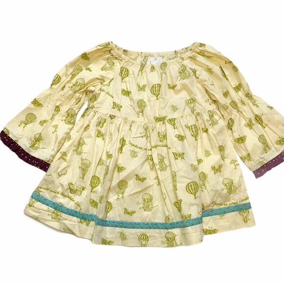 Matilda Jane Limelight Peasant Top 4Y - Picture 1 of 4